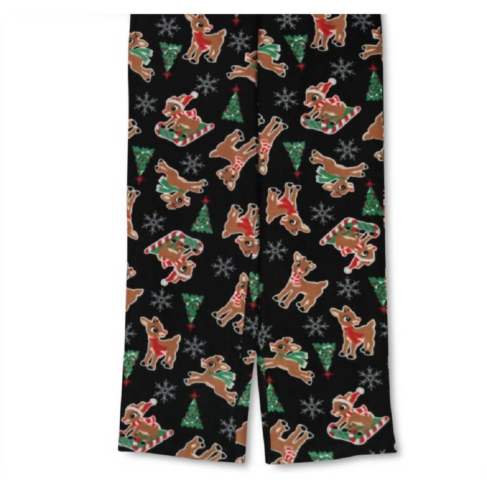 NEW BRIEFLY STATED women's rudolph family pajamas in asst